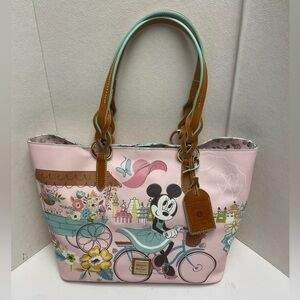 Dooney & Bourke Disney 2020 Flower & Garden Festival Minnie Mouse Tote Bag Purse